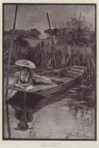 Een rustige achterwater